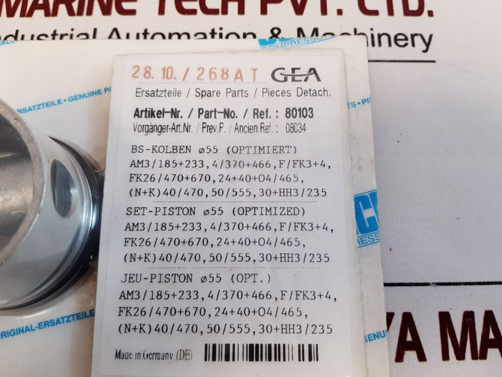 Gea 80103 Bock Compressors
