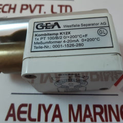 Gea kombitemp k12x temperature controller