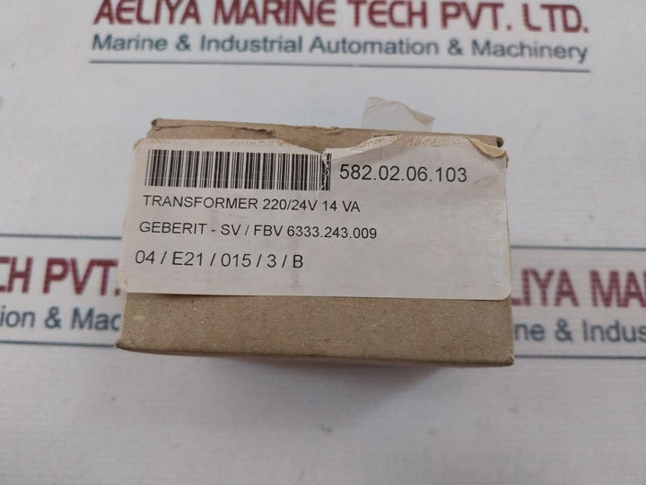 Geberit 243.009.00.1 Transformer For Urinal Control