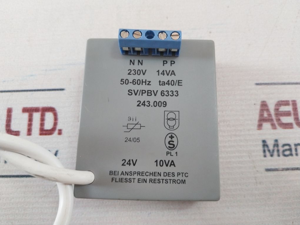 Geberit 243.009.00.1 Transformer For Urinal Control