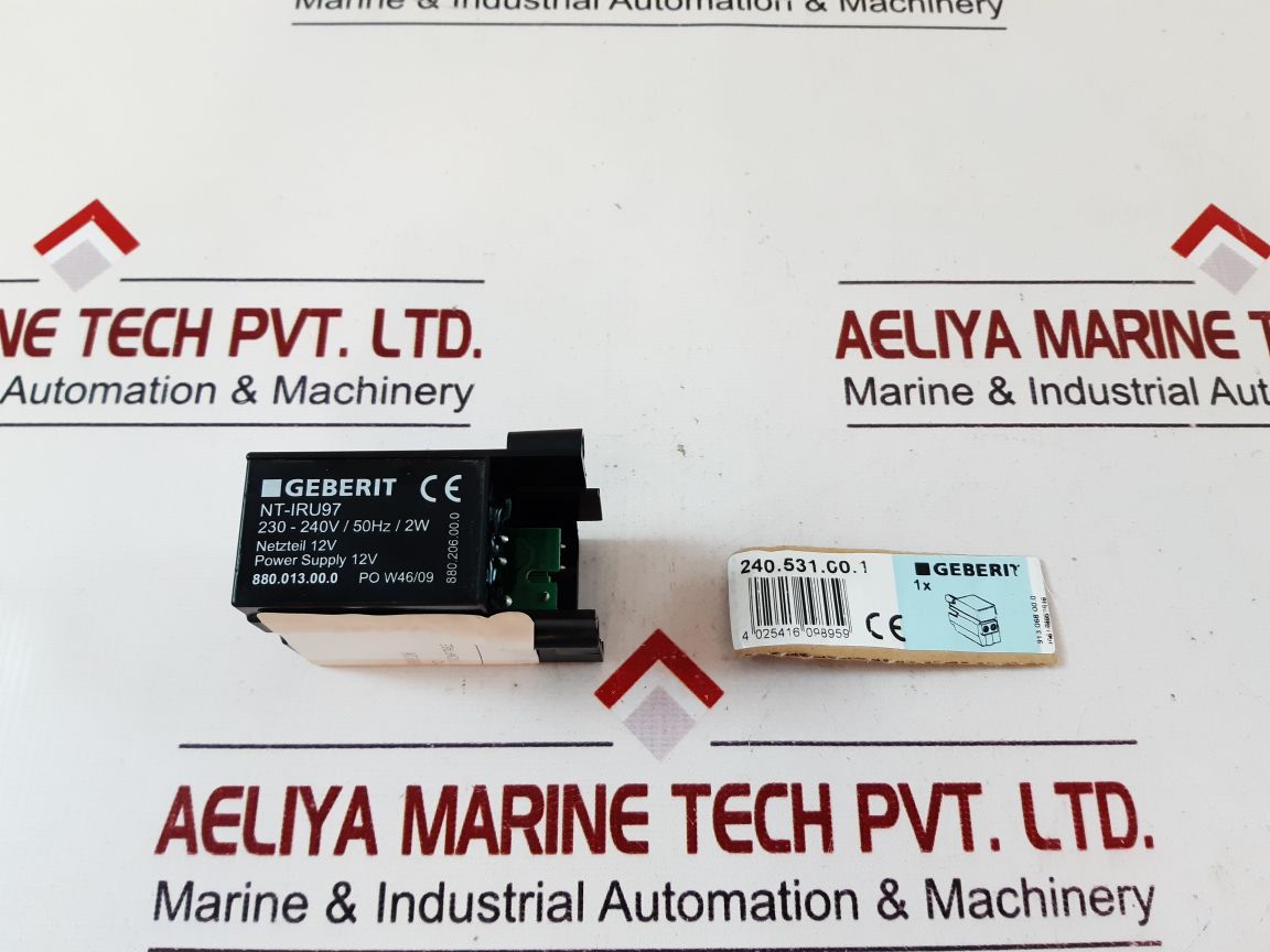 Geberit Nt-iru97 Power Supply 12V
