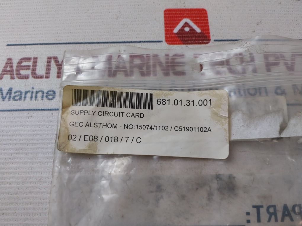 Gec Alsthom 15074/1102 Power Card