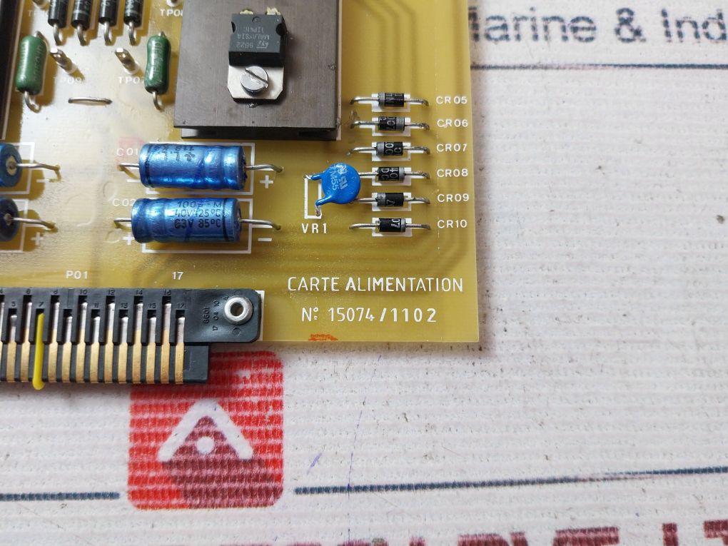 Gec Alsthom 15074/1102 Power Card