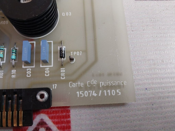 Gec Alsthom 15074/1105 Control Circuit Card