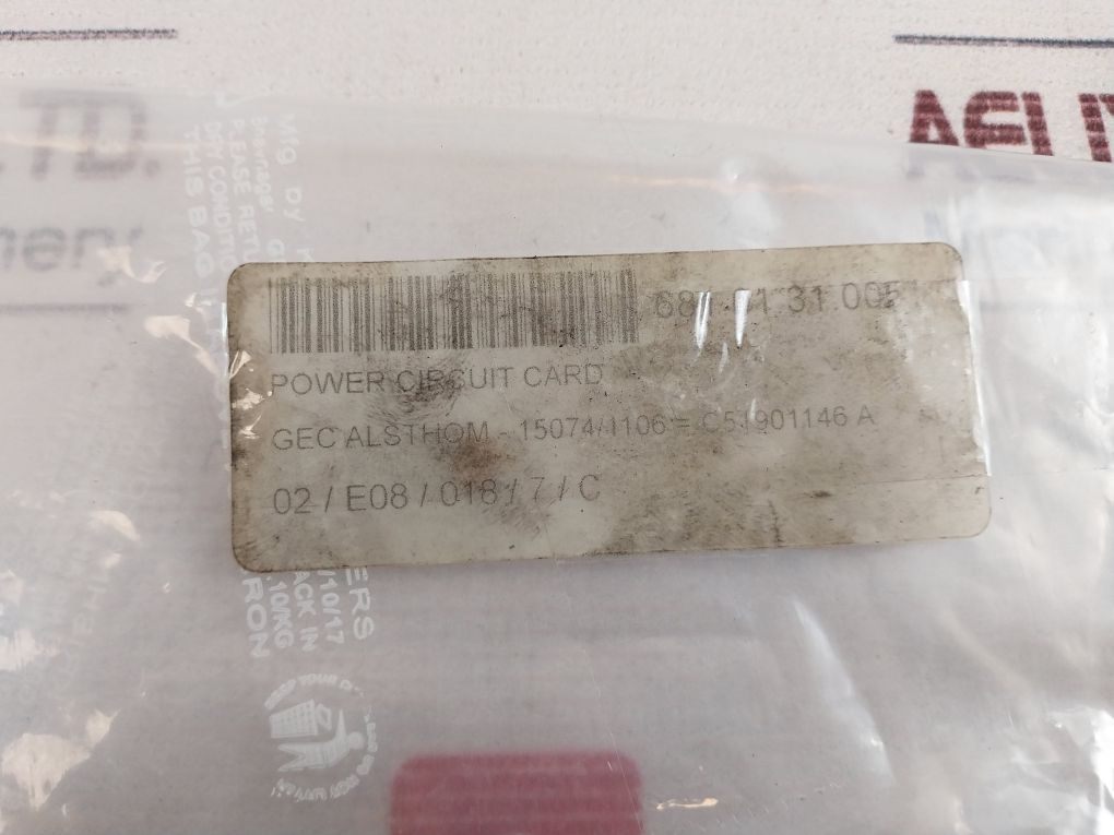 Gec Alsthom 15074/1106 Power Circuit Card
