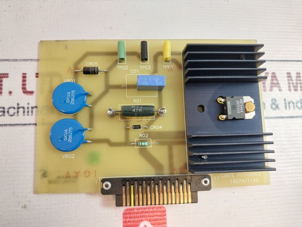 Gec Alsthom 15074/1146 Power Circuit Card