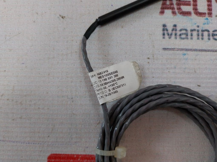 Gec Alsthom 4882416 Mes100Se068 Temperature Sensor For Sleeve Bearing