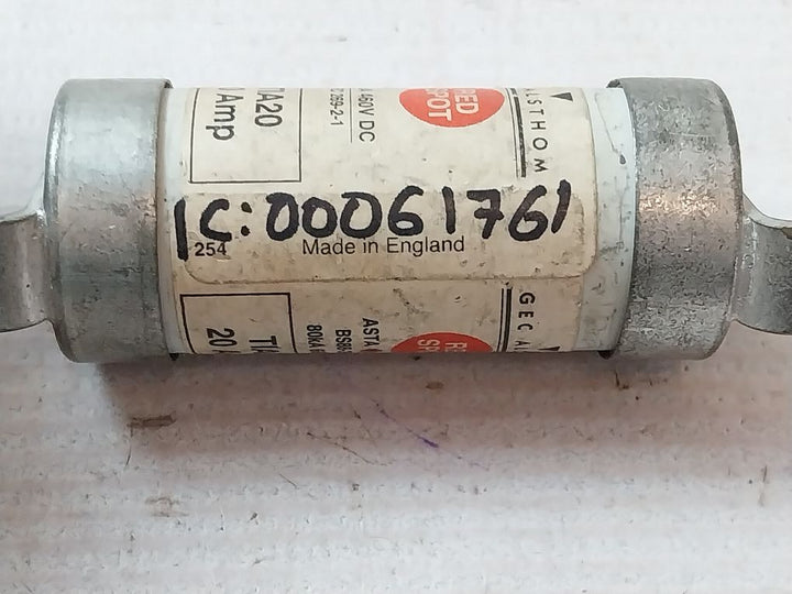 Gec Alsthom Tia20 Fuse 20 Amp