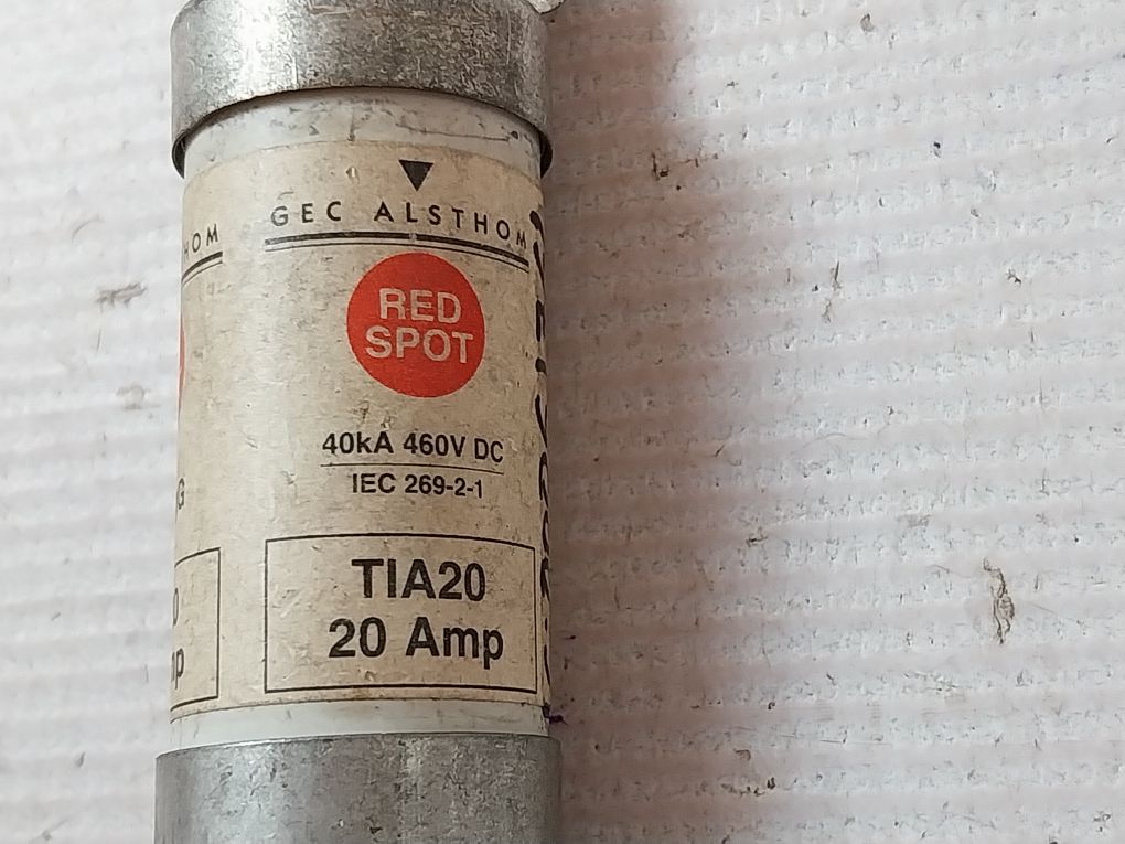 Gec Alsthom Tia20 Fuse 20 Amp