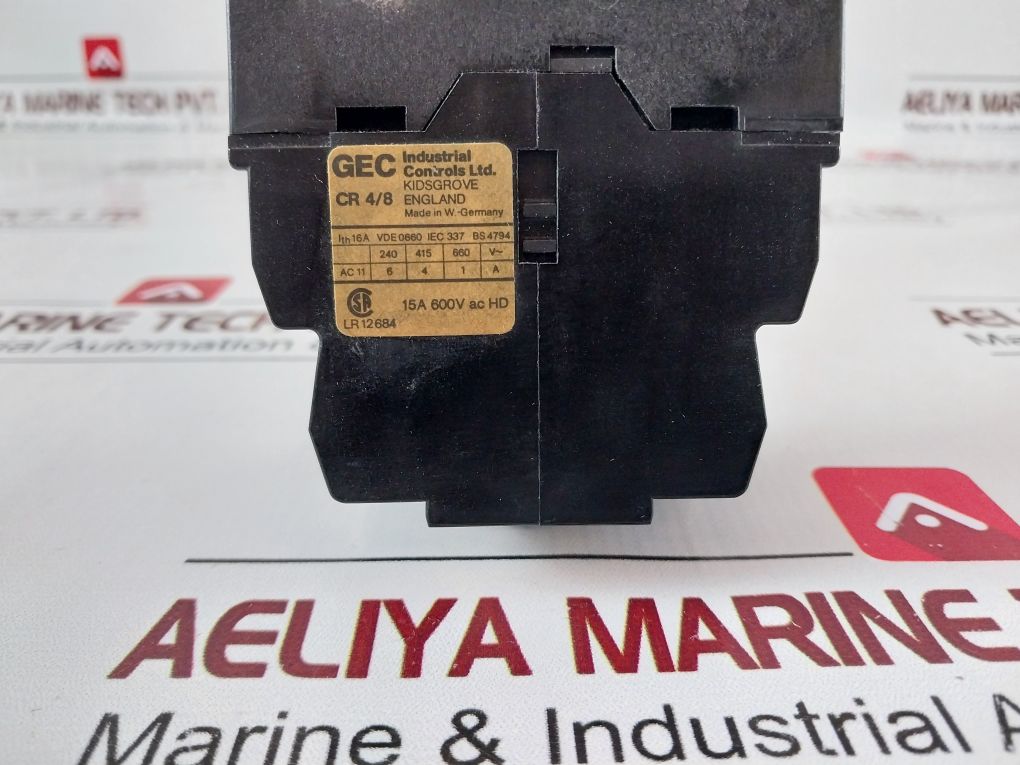 Gec Cr8/62E Control Relay