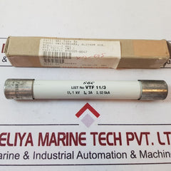 Gec Fusegear Vtf 11Kv/3A Av Fuse Fm1
