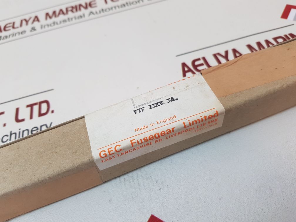Gec Fusegear Vtf 11Kv/3A Av Fuse Fm1