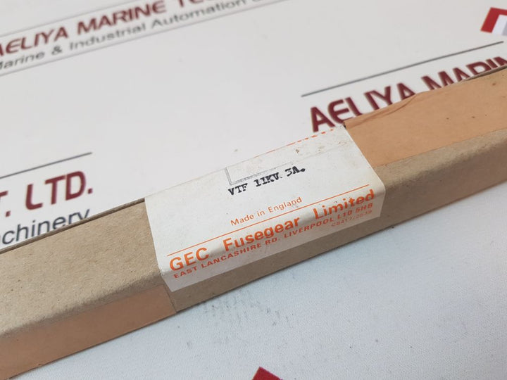 Gec Fusegear Vtf 11Kv/3A Av Fuse Fm1