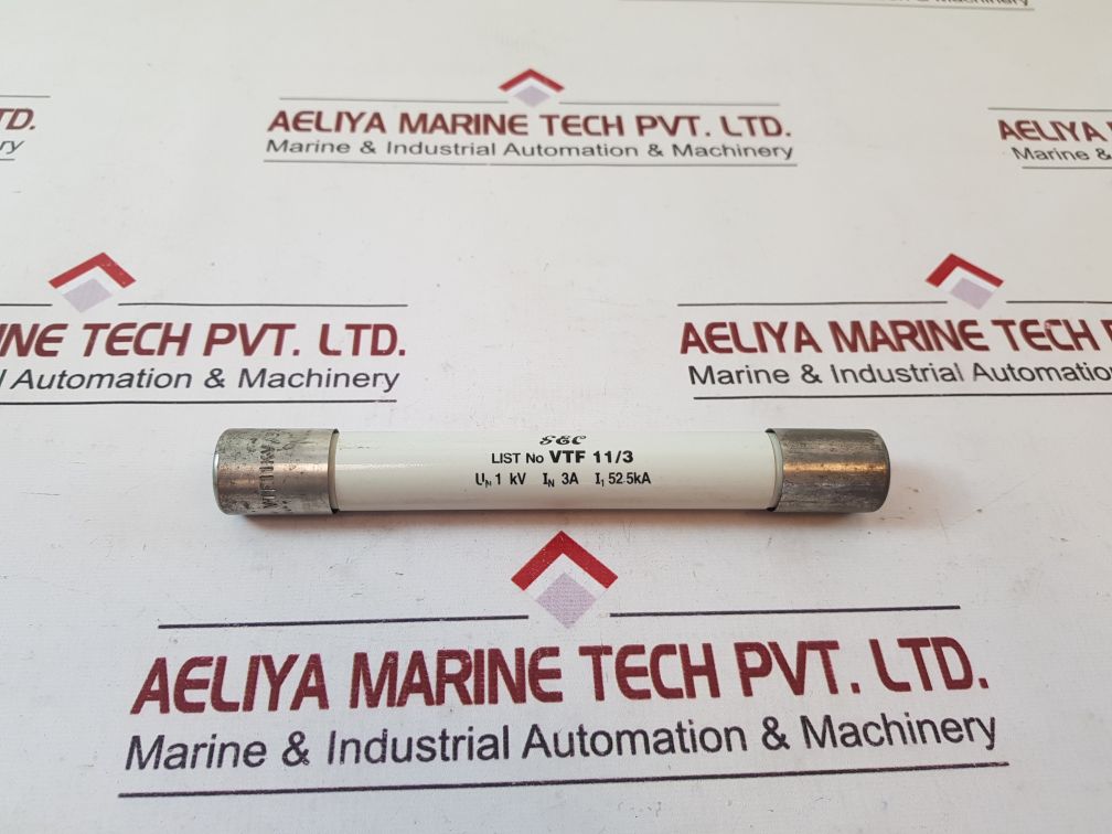 Gec Fusegear Vtf 11Kv/3A Av Fuse Fm1