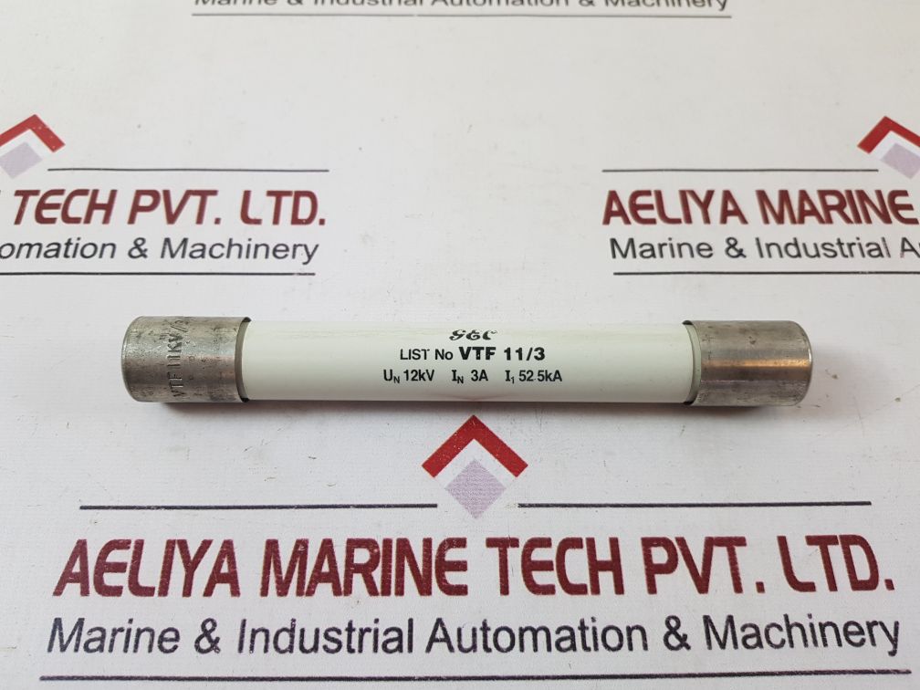Gec Fusegear Vtf 11Kv 3A Fuse 12 Kv
