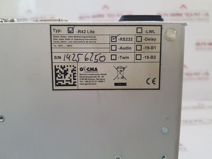 Gecma Components R42 Lite Unit
