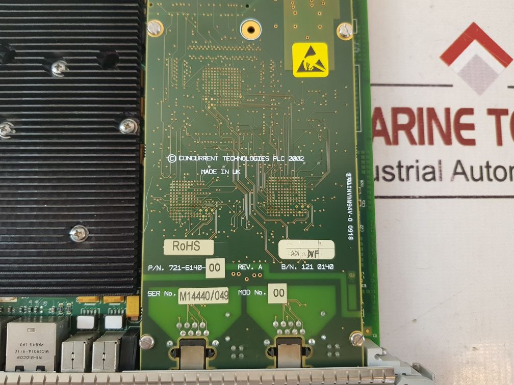 Gefanuc Vme7700Rc Cpu Module 721-6140-00