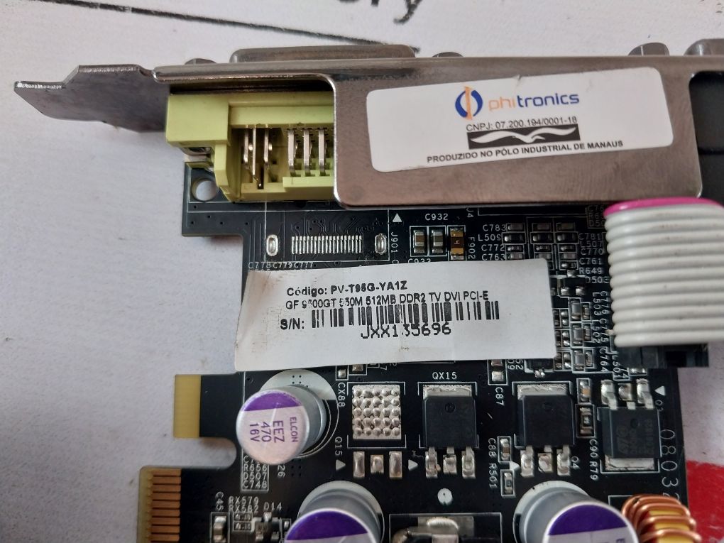 Geforce Pv-t95G-ya1Z Video Card