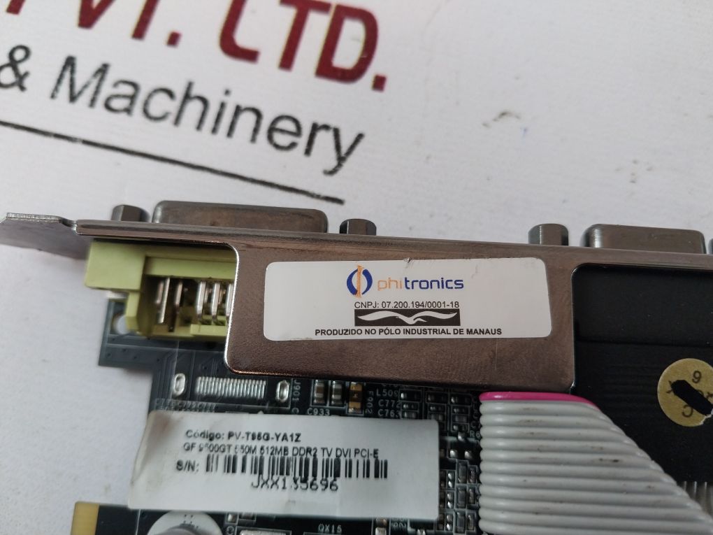 Geforce Pv-t95G-ya1Z Video Card