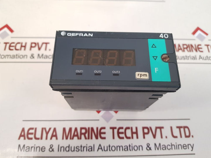 Gefran 40F-96-4-12-rr-0-0-1-000 Process Control Equipment