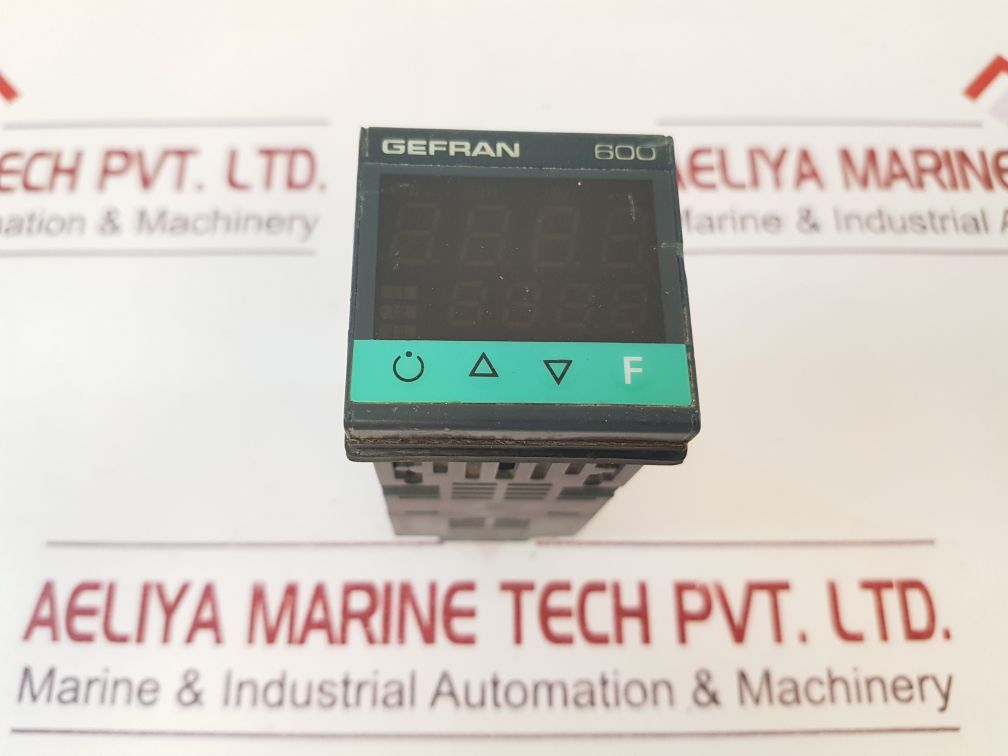 Gefran 600-r-r-0-0-1 Temperature Controller VersFw 4.00