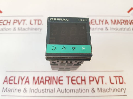 Gefran 600-r-r-0-0-1 Temperature Controller VersFw 4.00