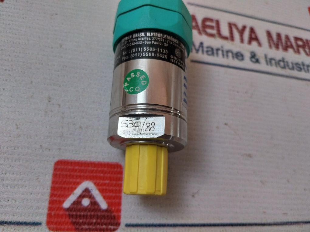 Gefran Brasil Tkg N 1 M 3.5C M Pressure Transmitter