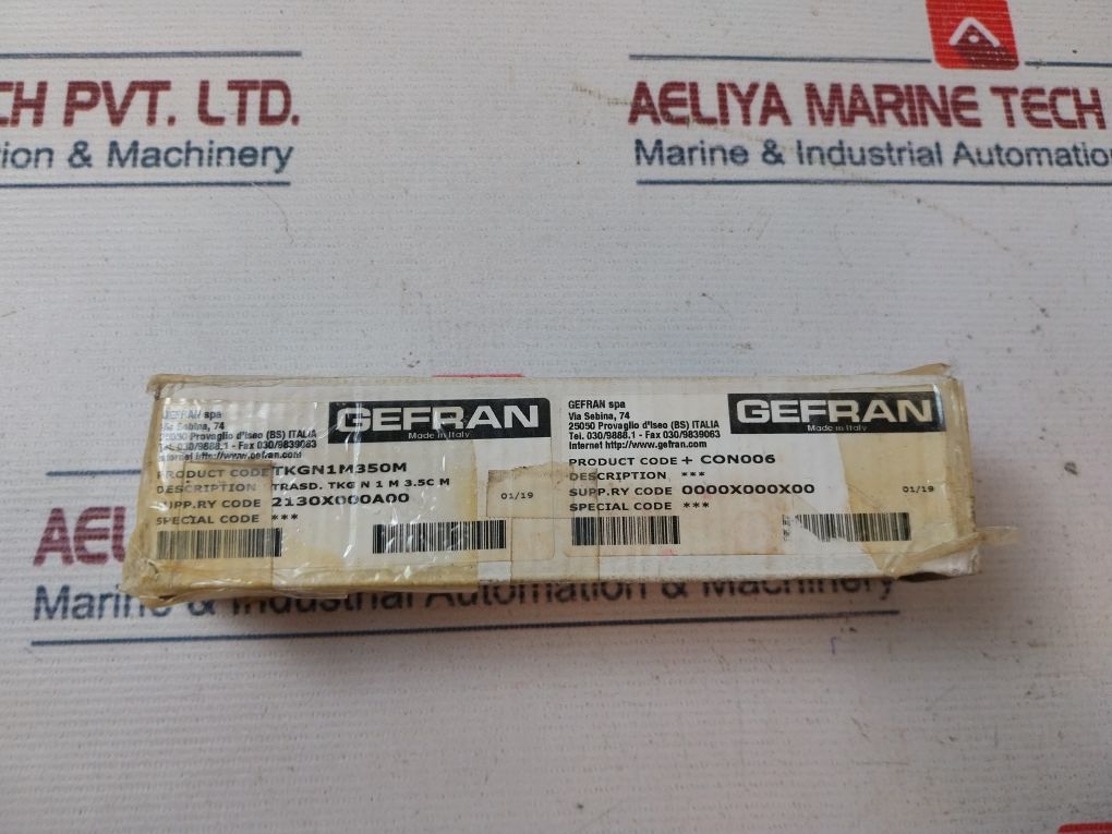 Gefran Brasil Tkg N 1 M 3.5C M Pressure Transmitter