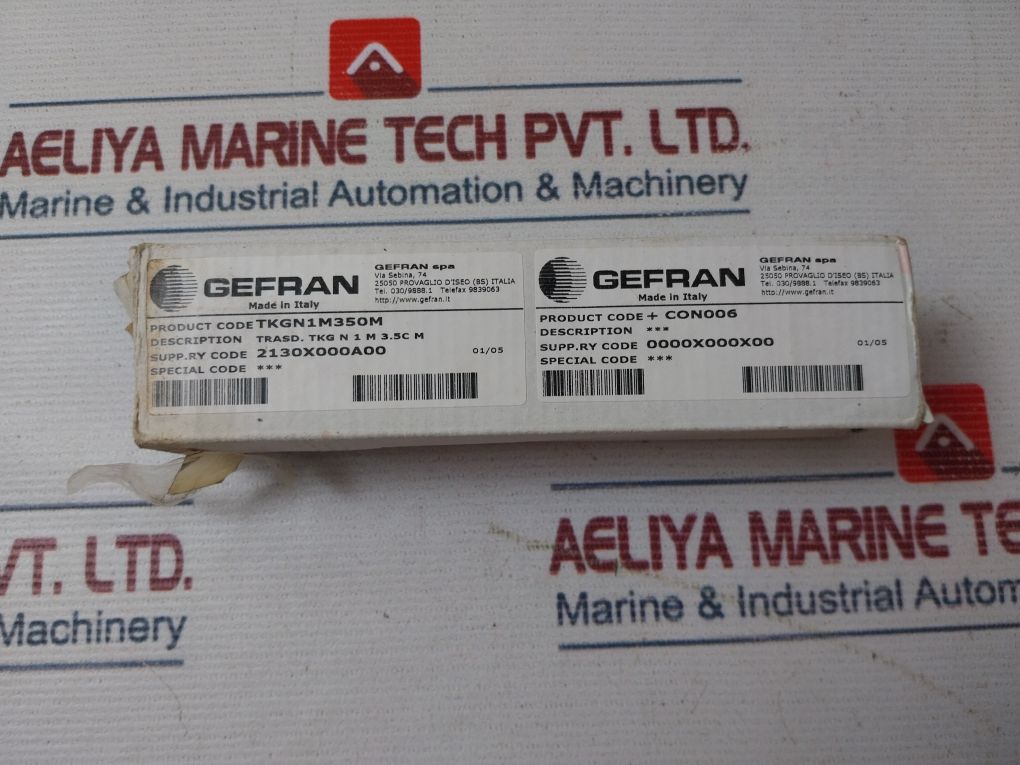 Gefran Tkg N 1 M 3.5C M Pressure Transmitter 15/30V