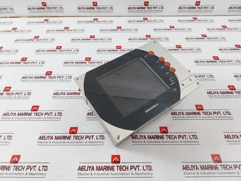 Geislinger Gms-mk3 Gmbh Monitoring System (Not Working)