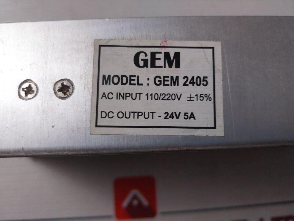Gem Model 2405 Ac Dc Power Supply 