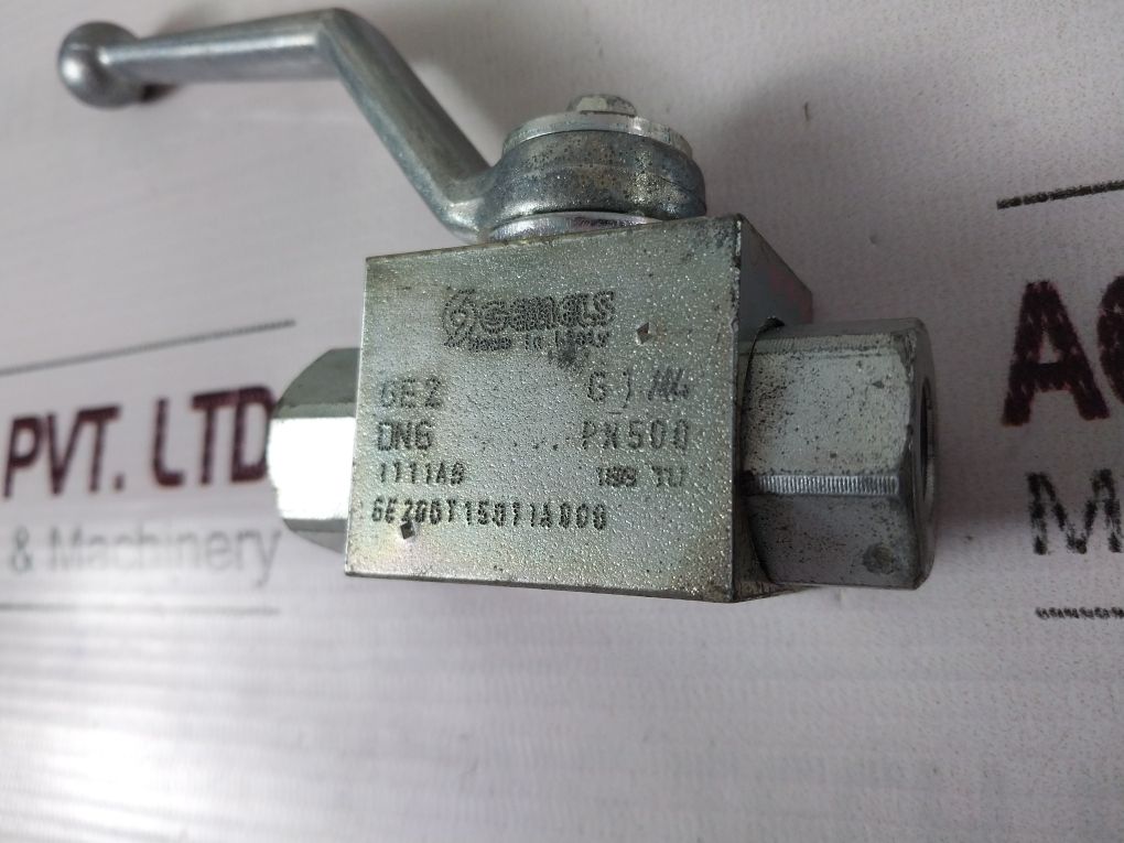 Gemels Ge2 Hydraulics Ball Valve Dn6 Pn500