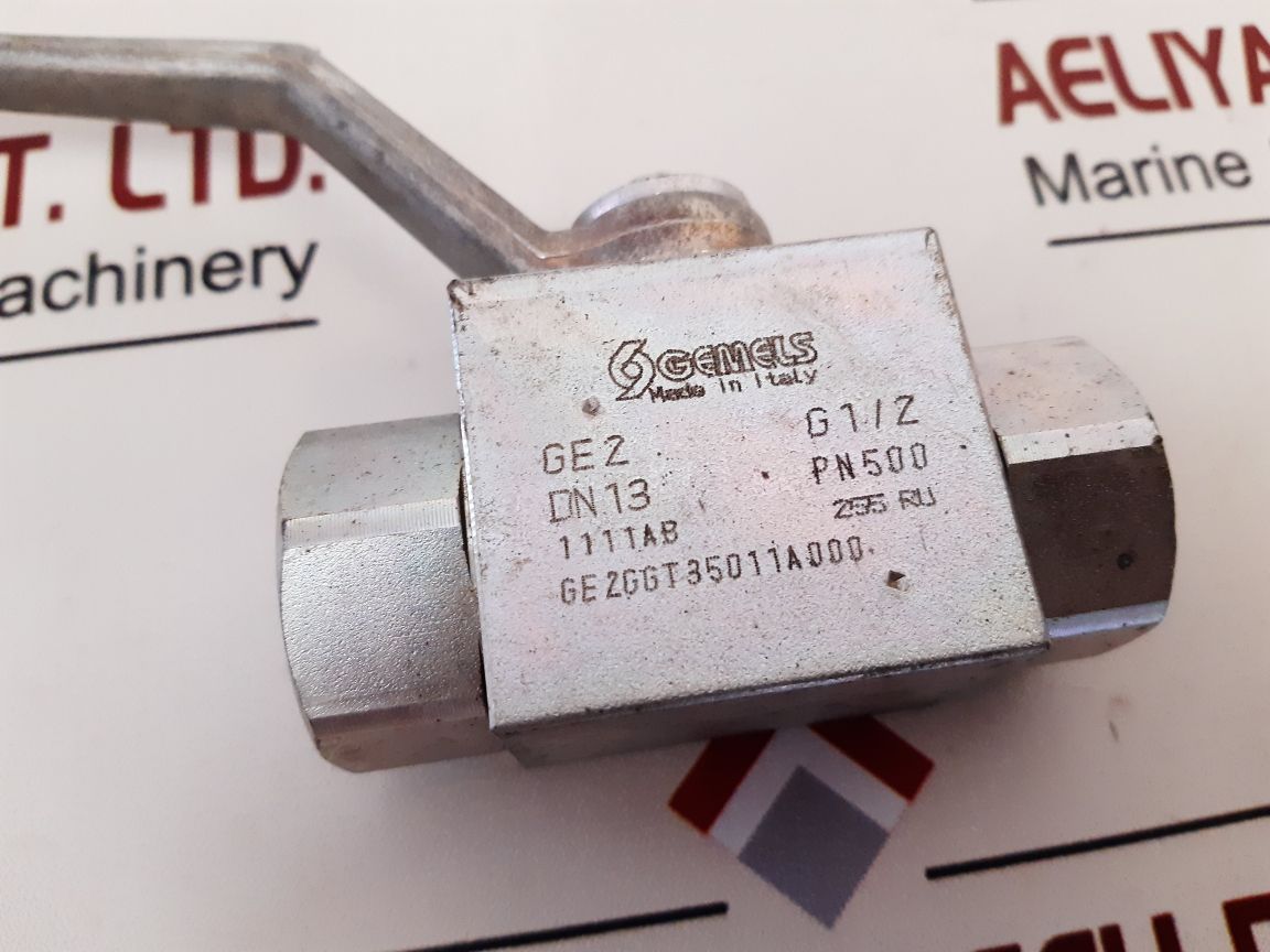 Gemels Ge2 G1/2 Dn13 Pn500 Ball Valve