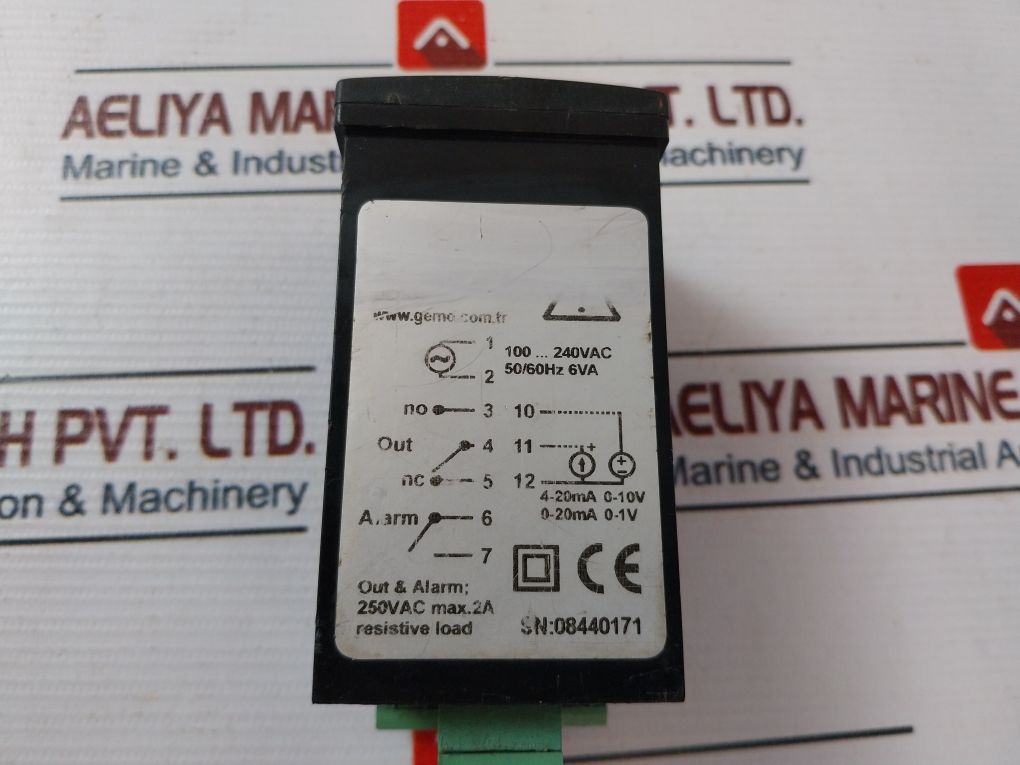 Gemo Uc104 Universal Controller 250Vac 50/60Hz