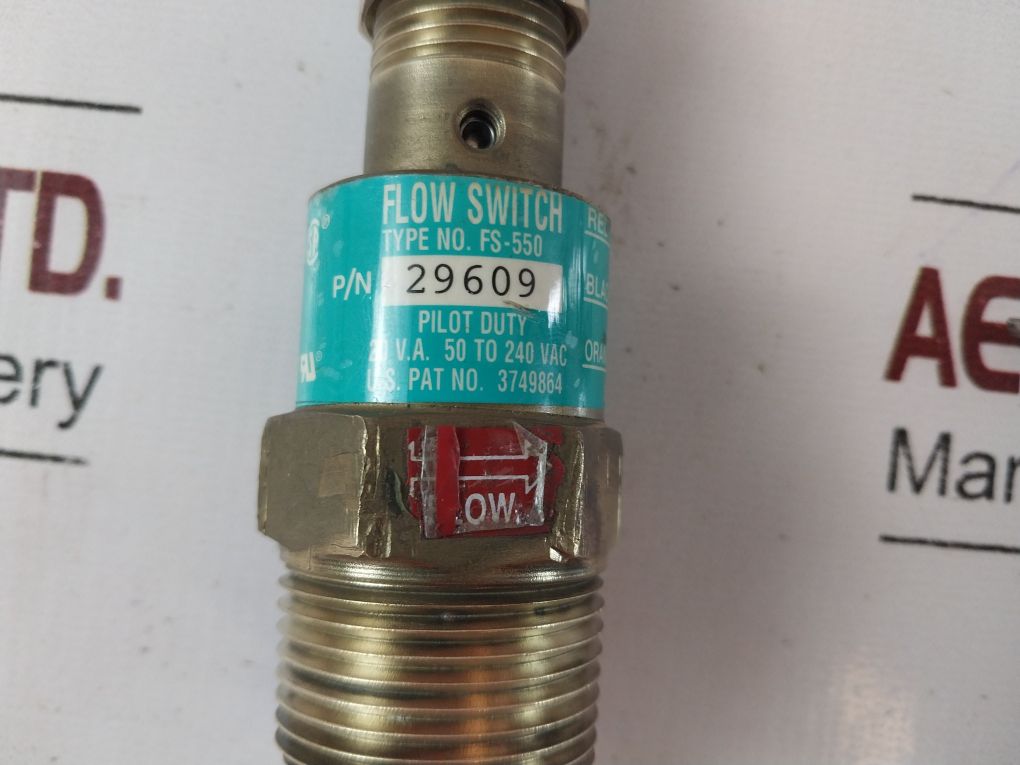 Gems Fs-550 Flow Switch 29609