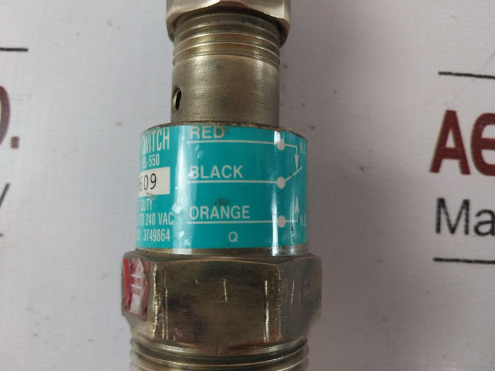 Gems Fs-550 Flow Switch 29609