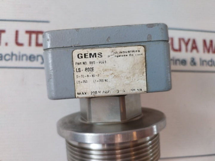 Gems Ls-800E Oil Level Switch 220V Ac