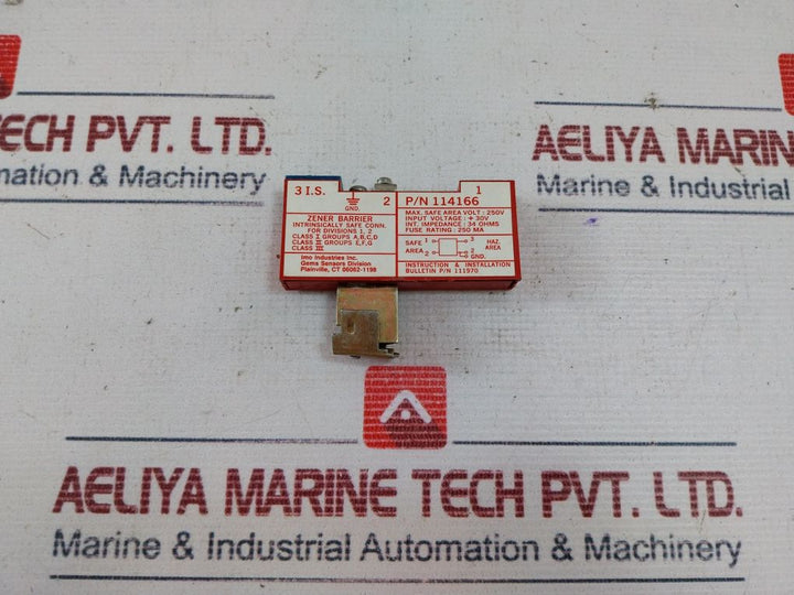 Gems Sensor 114166 Signal Return Barrier 250V