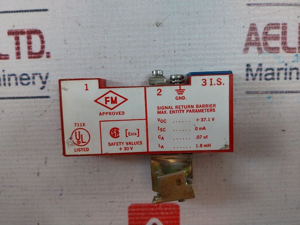 Gems Sensor 114166 Signal Return Barrier 250V