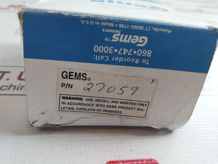 Gems Sensors 27059 Shuttle-type Flow Switch