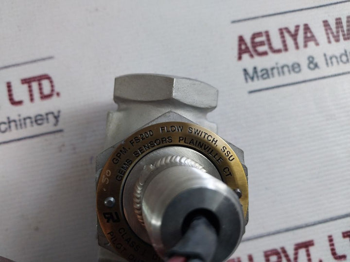 Gems Sensors 27059 Shuttle-type Flow Switch