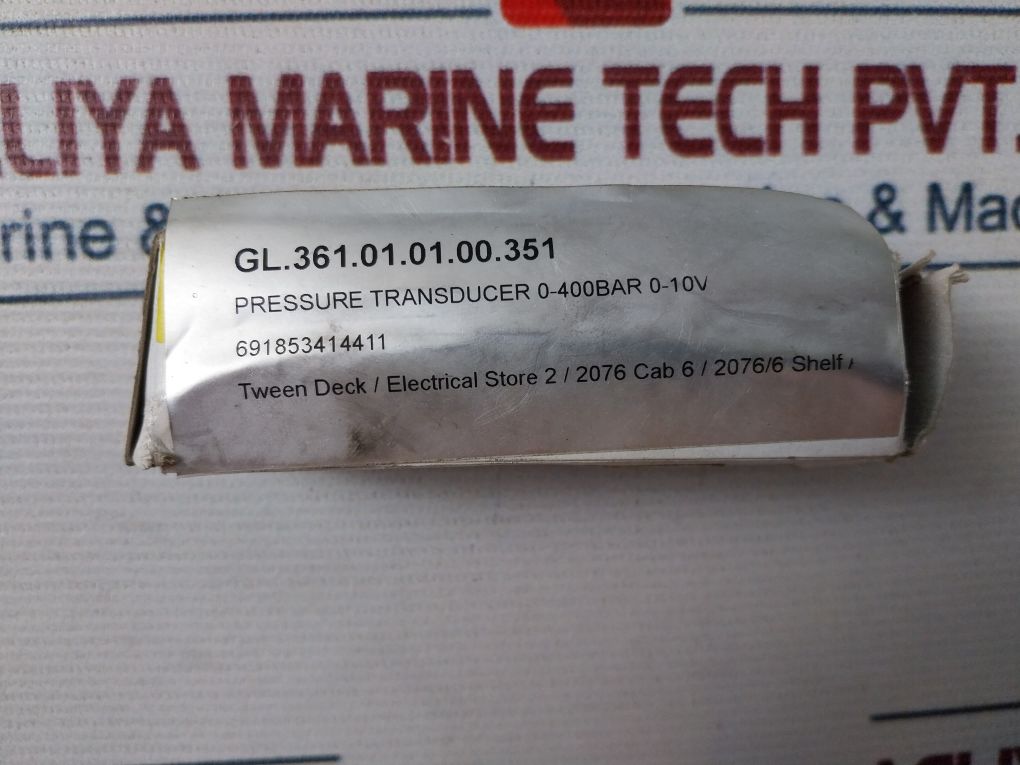 Gems Sensors & Controls 3200S0400S01B00003 Pressure Transducer 12-32 Vdc