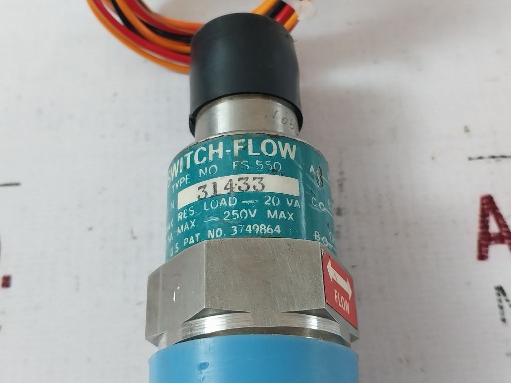 Gems Sensors Fs550 Flow Switch 31433