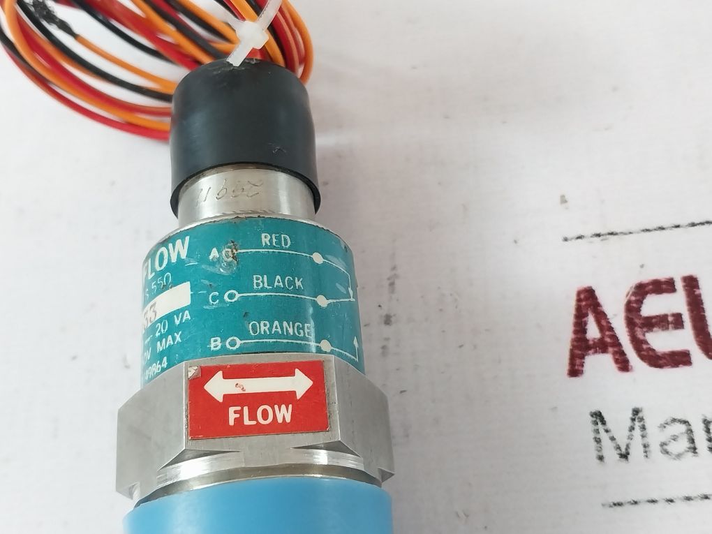 Gems Sensors Fs550 Flow Switch 31433