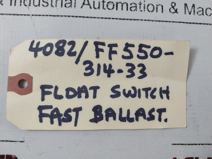 Gems Sensors Fs550 Flow Switch 31433