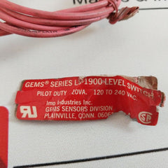 Gems Sensors Ls-1900 Level Switch