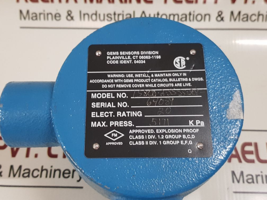 Gems Sensors Ls800-2-ss-ss-spst Multi Point Level Switch