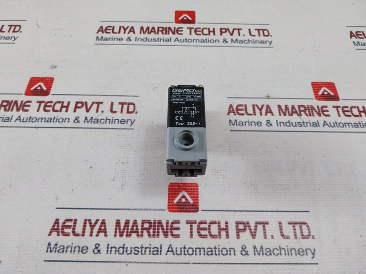 Gemu 322-1 Single Solenoid Valve