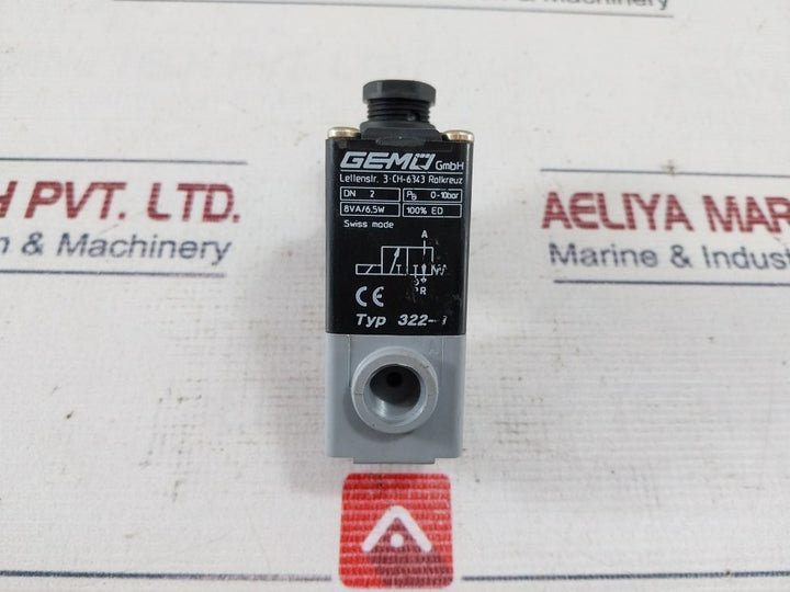 Gemu 322-1 Single Solenoid Valve