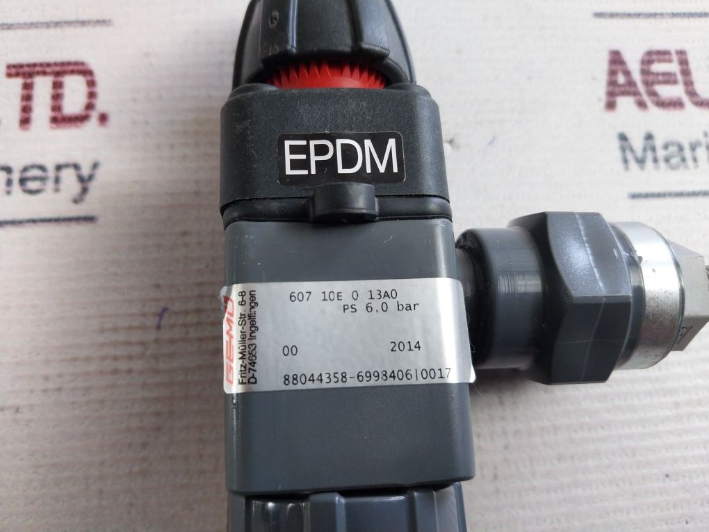 Gemu 607 10E 0 13A0 Manually Operated Diaphragm Valve